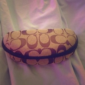 Coach sunglasses case
