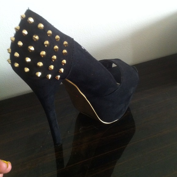 Forever 21 peep toes high heels - Picture 2 of 4