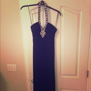 Cache Black Evening Gown (Prom)