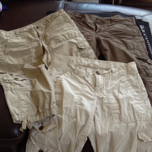 3 pairs Loft Ann Taylor capris. Size 2p or 0.