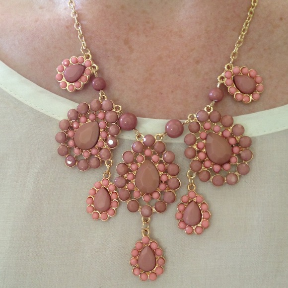 SOLD  Pink caviar bead necklace