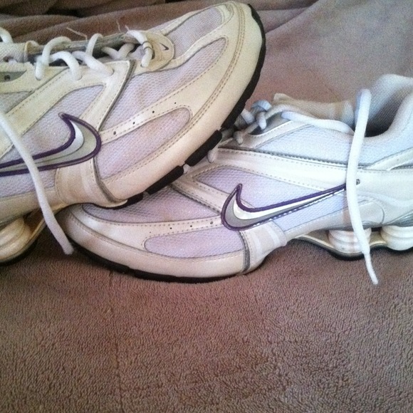 Nike Shox White & Purple