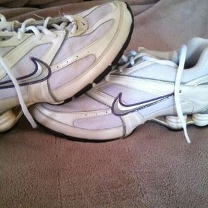 Nike Shox White & Purple