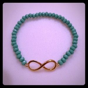 Mint Infinity Bracelet