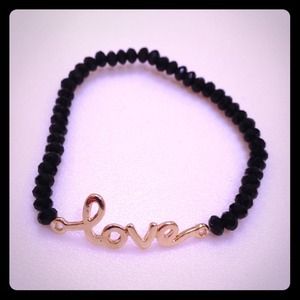Black Love Bracelet