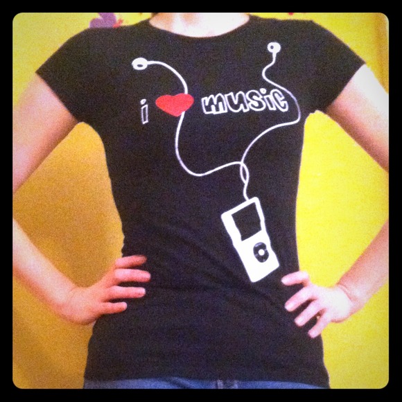 I love music tee