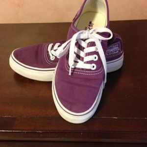 Levi's purple shoes!