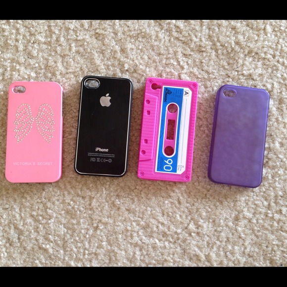 SOLD ❗❗❗iPhone 4 Case bundle! Great condition