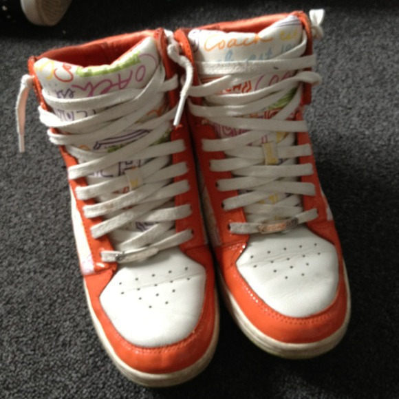 !!REDUCED reduced!! $45 Used coach sneaker