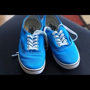 🔴Reserved🔴🌀 Blue Vans 🌀