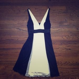 Black & White Cocktail Dress (L)