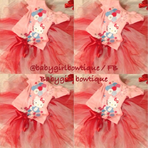 Custom made tutus and bows