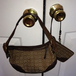 **SALE** Brown coach handbag. Authentic