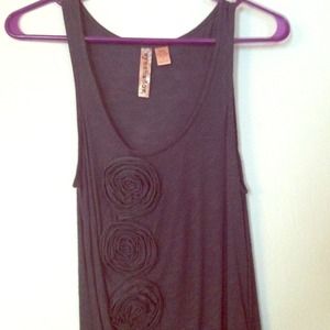 Dark gray tank top