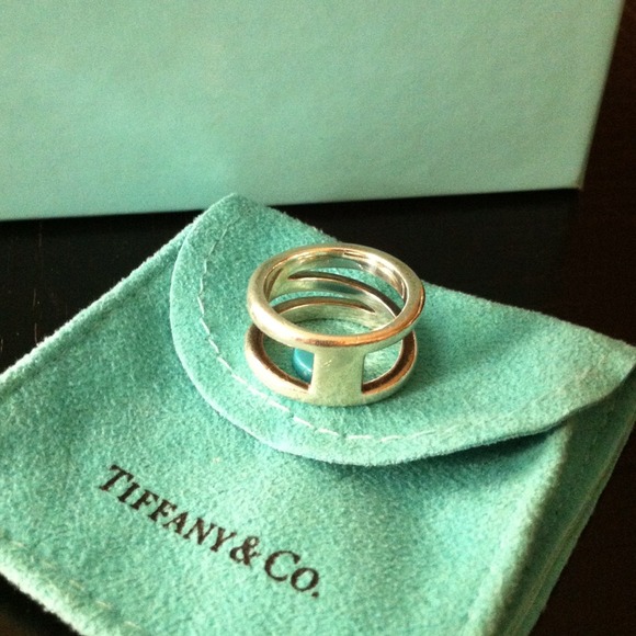 Tiffany & Co. Two sided band ring - Picture 2 of 2