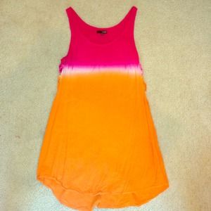 Tie die beach dress/coverup