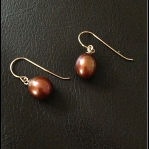 14K Chocolate Pearl