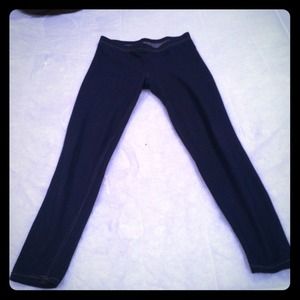 Denim Look Cotton Leggings