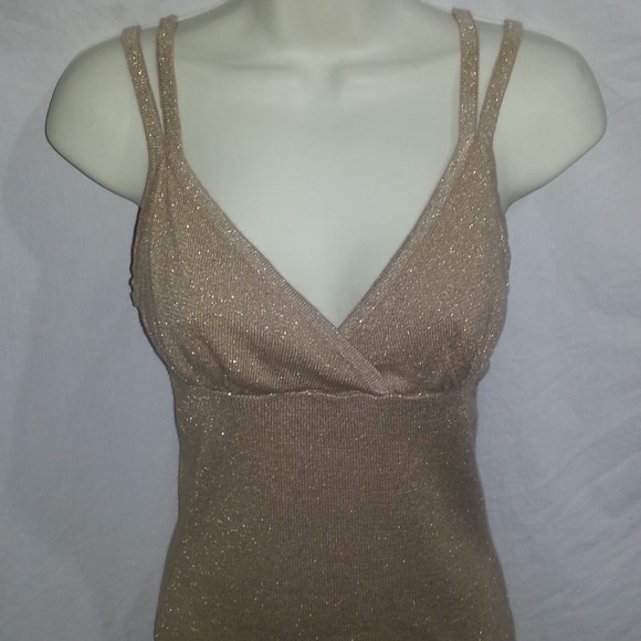 SOLD Sleeveless Gold Top