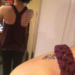 Dark purple tank top