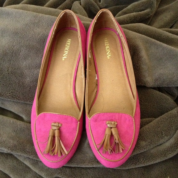 Pink Flats Size 6