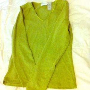 Liz Claiborne green long sleeved shirt!