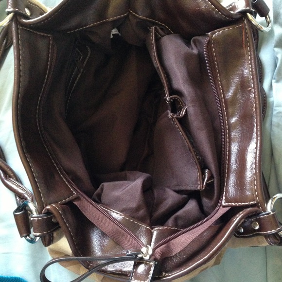 Brown tote - Picture 2 of 2