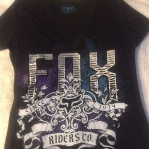 ❌SOLD❌Fox Racing V-neck Tee
