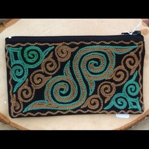 Fair Trade Embroidered Kazakh Multi Bags Wallet