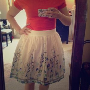 Lands End Canvas sailboat skirt