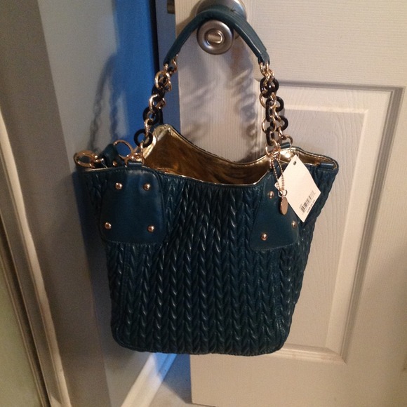 RESERVED!!!!  Big Buddha Teal Handbag