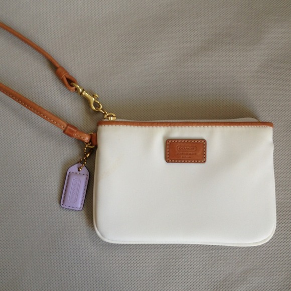Authentic coach wristlet