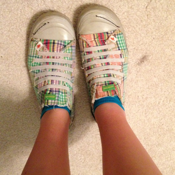 Plaid rocketdog sneakers