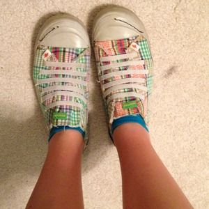 Plaid rocketdog sneakers