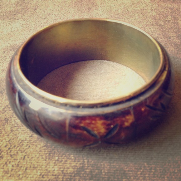 Wood/Metal bracelet