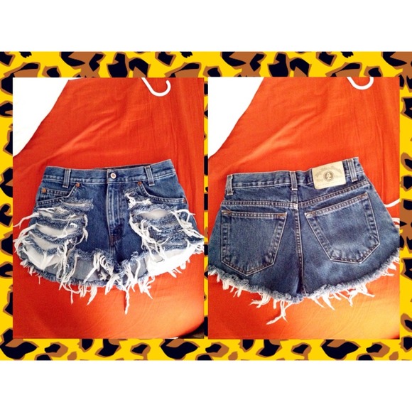 High waisted shorts
