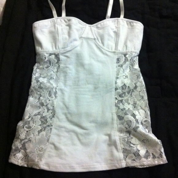 White tank top