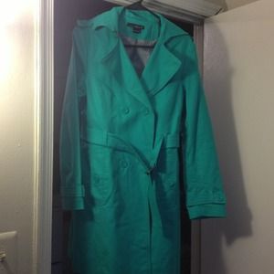 Belted, spring trench coat