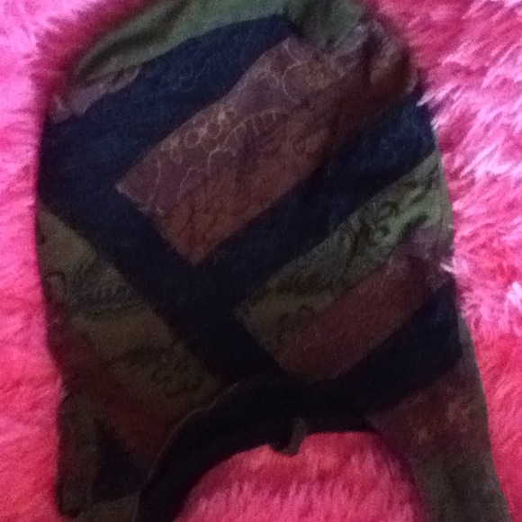 Green across the shoulder bag