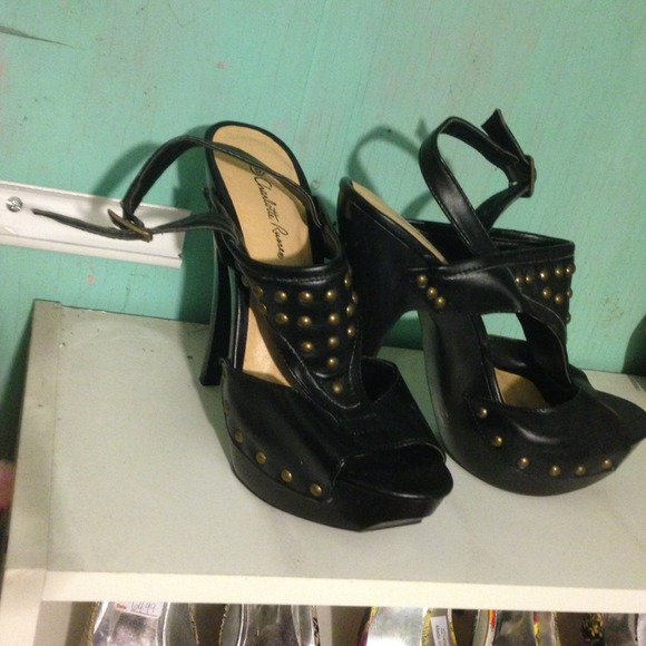 Black heels