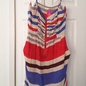Shirred cami dress