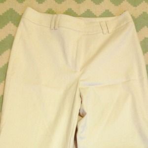 Beautiful pair of cream colored Talbots pants!