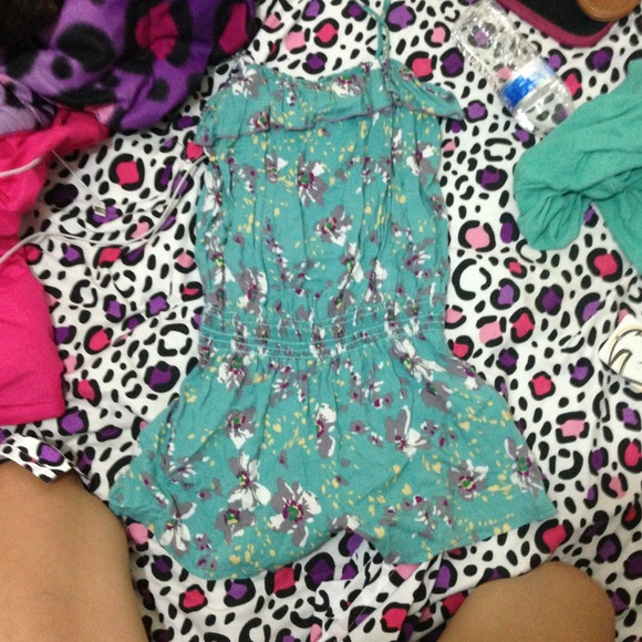 Triple cherry romper
