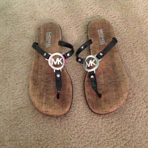 Michael Kors black sandals