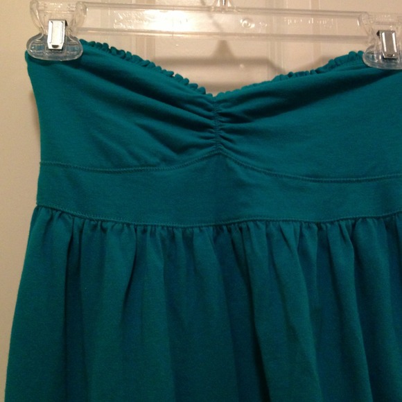 🚫Sold🚫✨Reduced✨Strapless teal green dress - Picture 2 of 3