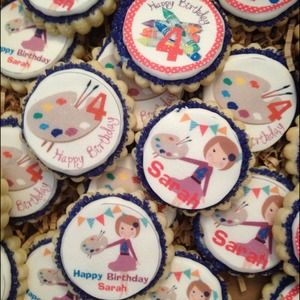 Custom Design Sugar Cookies & Invites