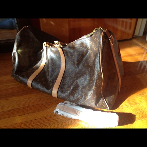 Louis Vuitton (not authentic) duffel with strap