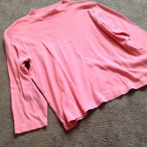 Comfy peach sweater top