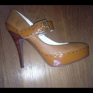 Tan Leather Michael Kors Pumps-REDUCED PRICE