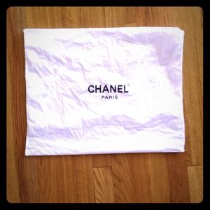 CHANEL inspired dust bag for large purse